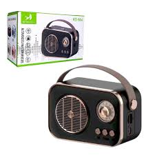 RADIO RETRO FM NEGRO RS-M4 RECARGABLE