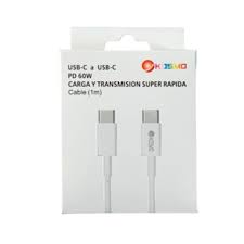 CABLE TIPO C TIPO C 60W KOSMOS/TSAME 1M