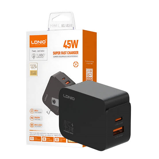 CARGADOR LDNIO 45W