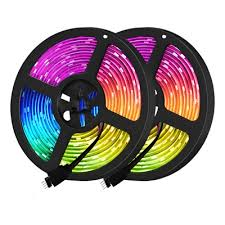 TIRA DE LED 5050 SIN CONTROL CON FUENTE BLANCA