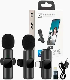 MICROFONO CORBATERO DOBLE IPHONE/TC K9