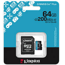 MICROSD 64GB KINGSTON 200MB/S