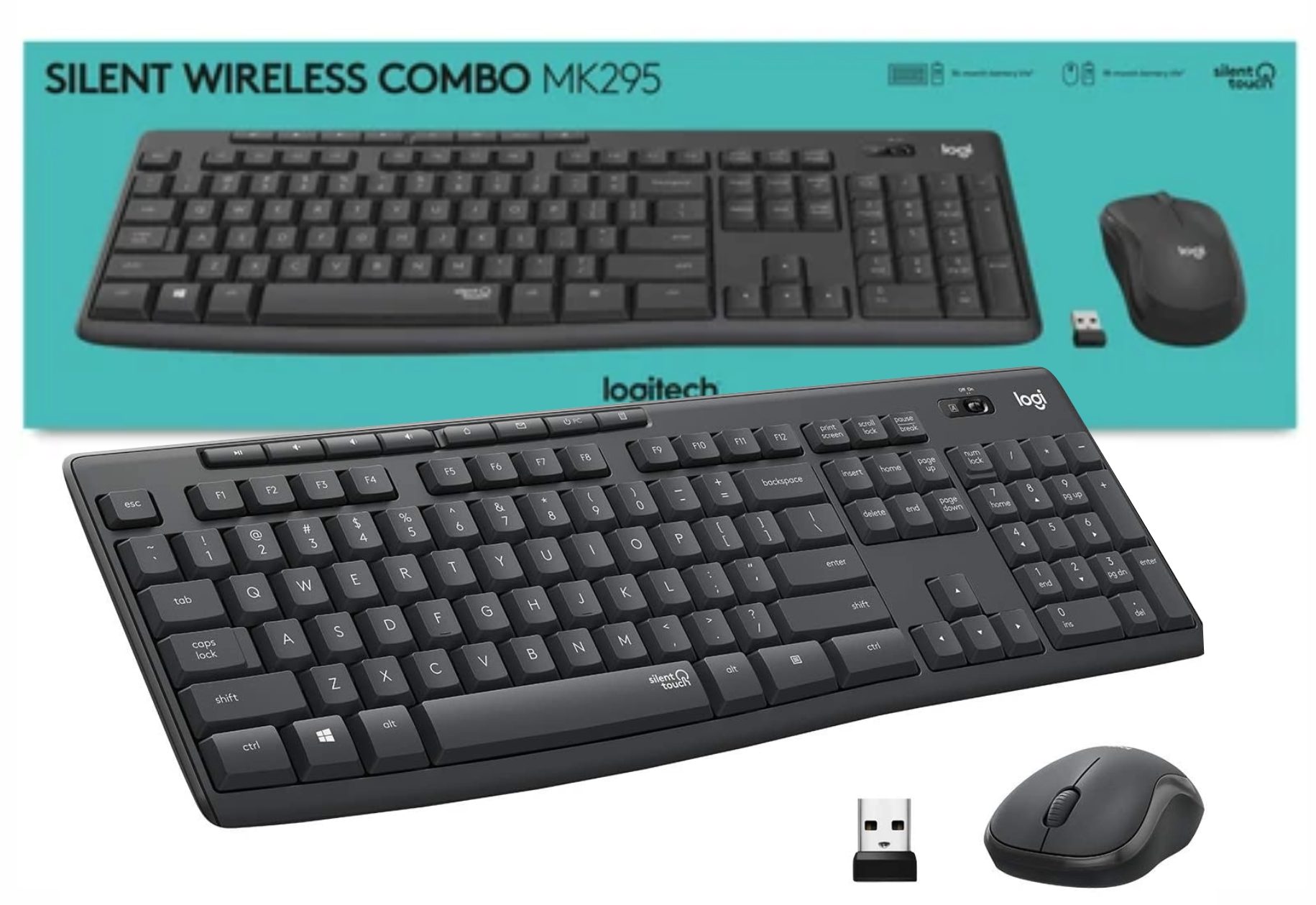 TECLADO Y MOUSE LOGITECH MK295