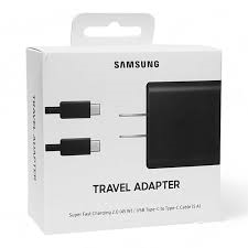 CARGADOR TIPO C + CABLE C 45W SAMSUNG