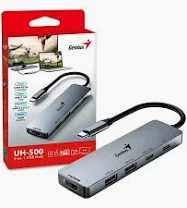 HUB TIPO C - HDMI UH-500 GENIUS