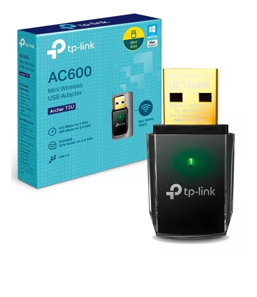 USB WIFI AC600 DUALBAND ARCHER T2U TPLINK
