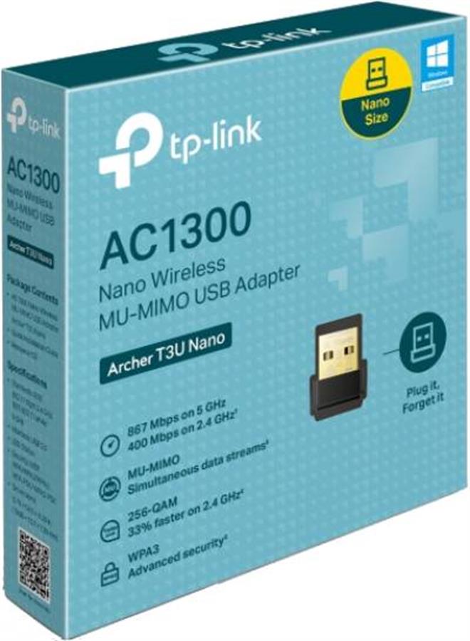 PLACA DE RED TPLINK ARCHER T3U NANO AC1300 USB
