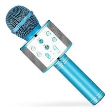MICROFONO BLUETOOTH AZUL KARAOKE AITECH