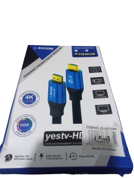CABLE HDMI 1,5MTS BESTSTAR 4K / MOBILE